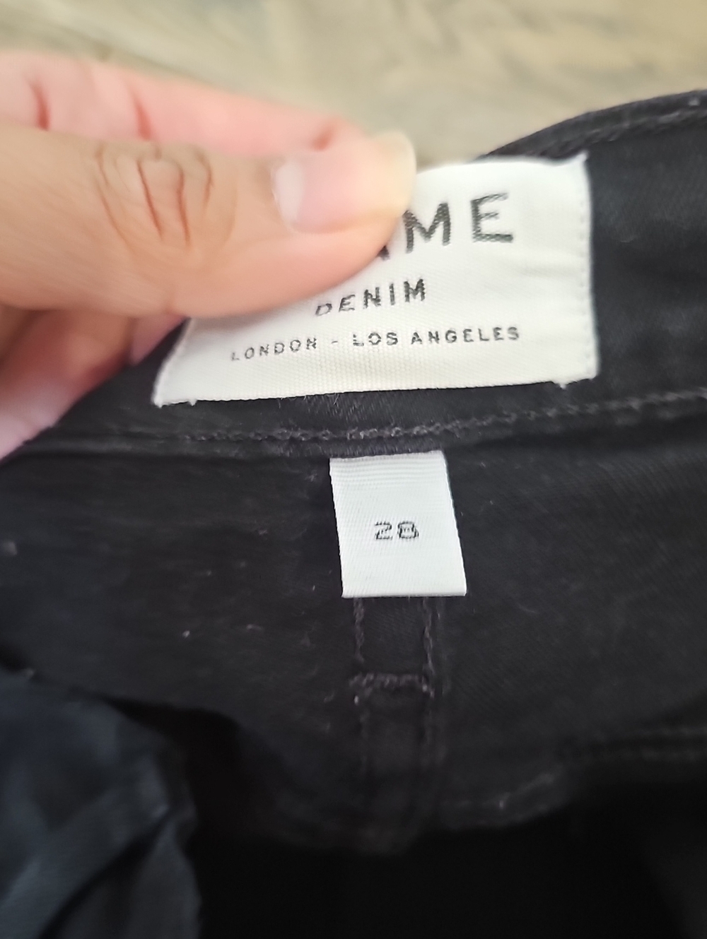 Frame Denim Ali High Rise Cigarette Jeans - Picture 5 of 7